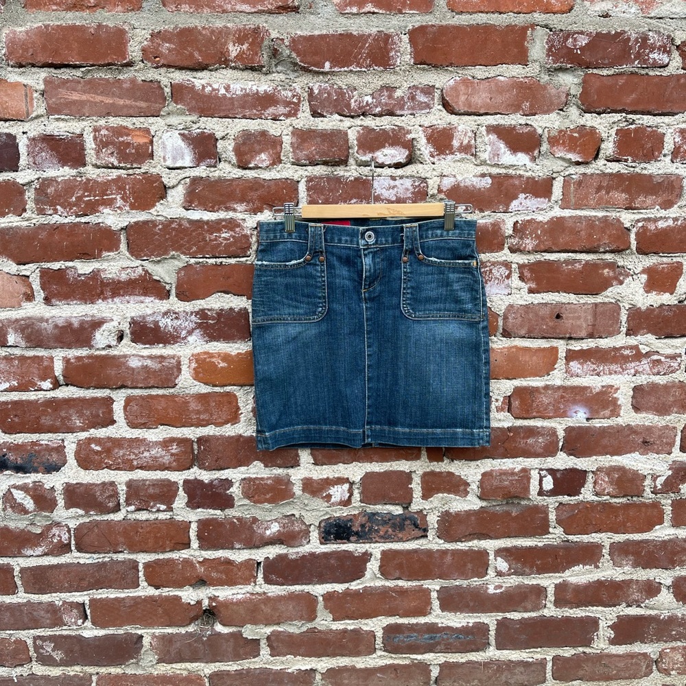 AG The Romantic Denim Skirt-Like New